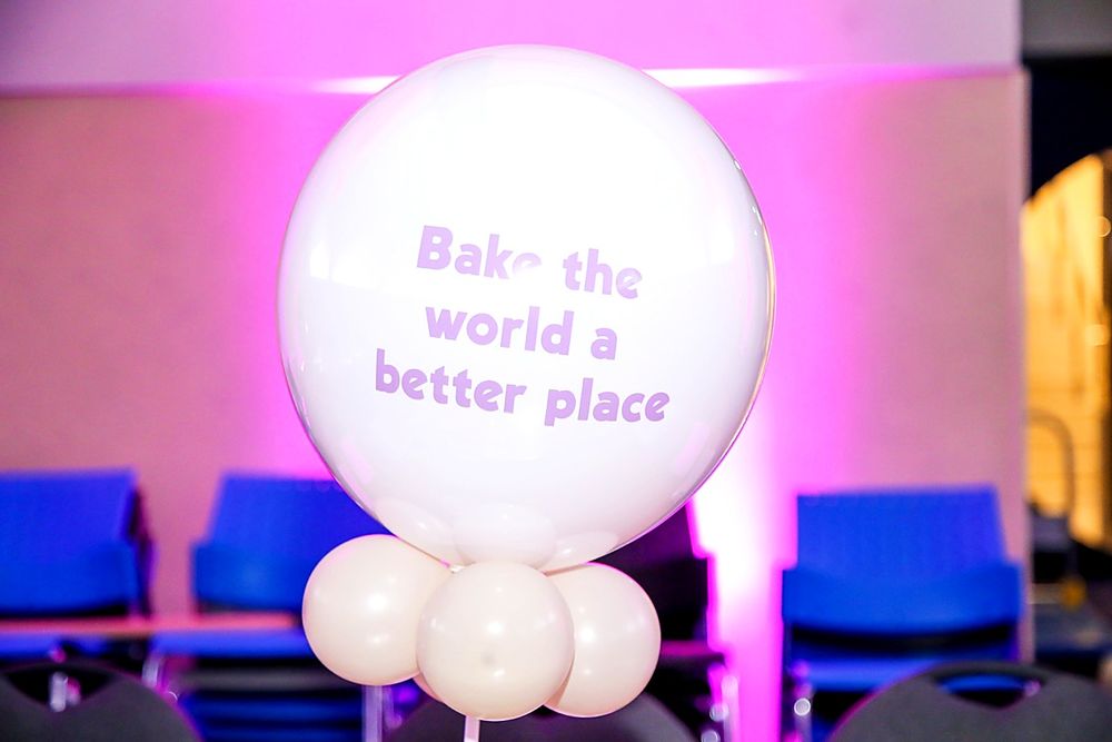 Balloon printed with a custom design